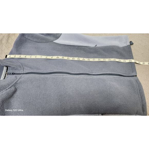 Gander Mountain Grey 2 tone Fleece Jacket with adjustable waist Women's size Med - Picture 6 of 11